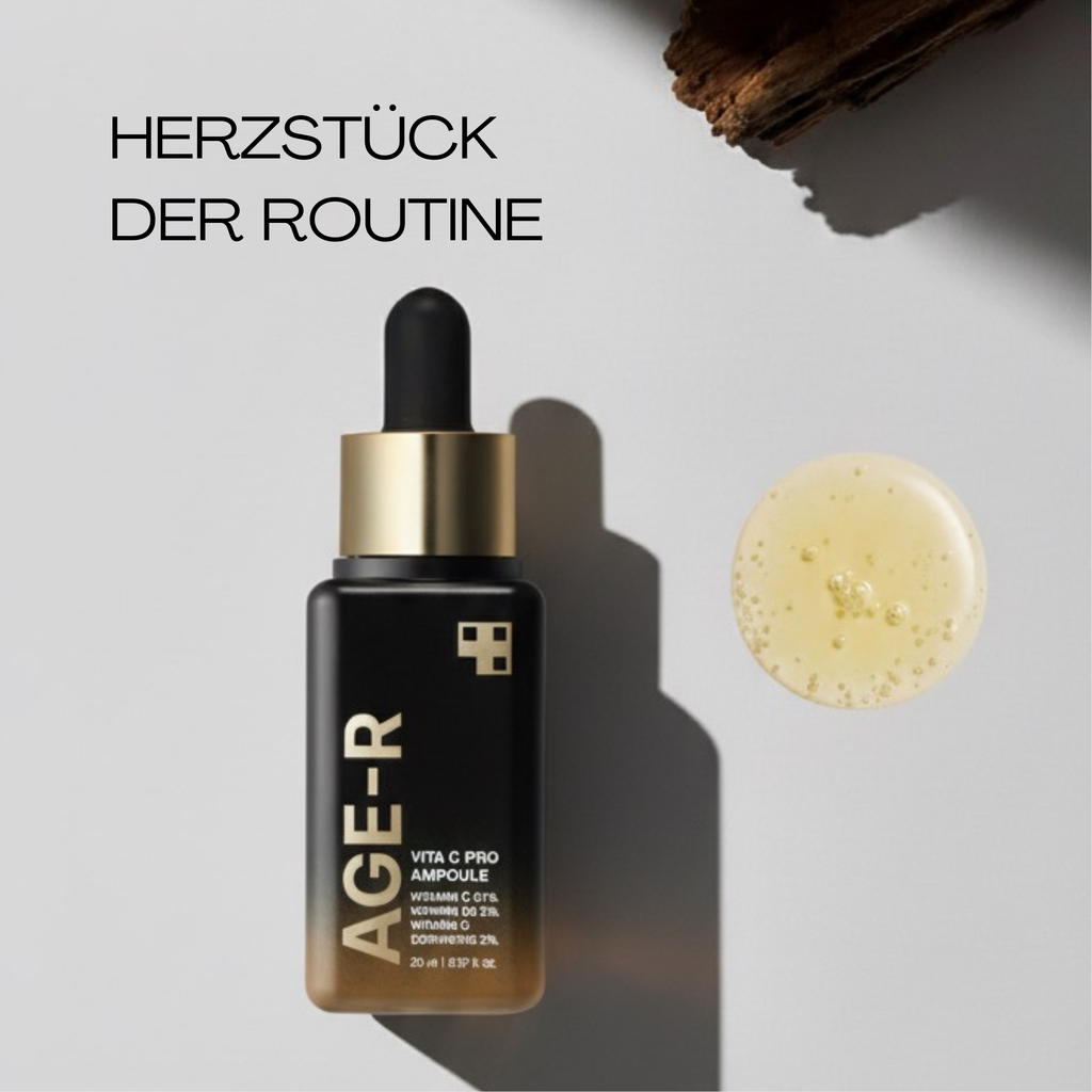 Abendroutine für Mischhaut 'Radiance Skin' + Vitamin C, Alpha Arbutin, Niacinamid