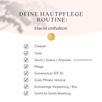 Morgen- & Abendroutine 'Age Well' + LSF50 + Retinol, Retinal, Bakuchiol