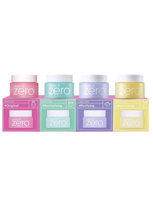 1+1 GRATIS BANILA CO Clean it Zero - Cleansing Balm Original Miniature 4er Set (vegan)