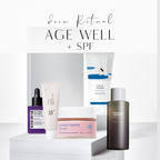 Morgen- & Abendroutine 'Age Well' + LSF50 + Retinol, Retinal, Bakuchiol