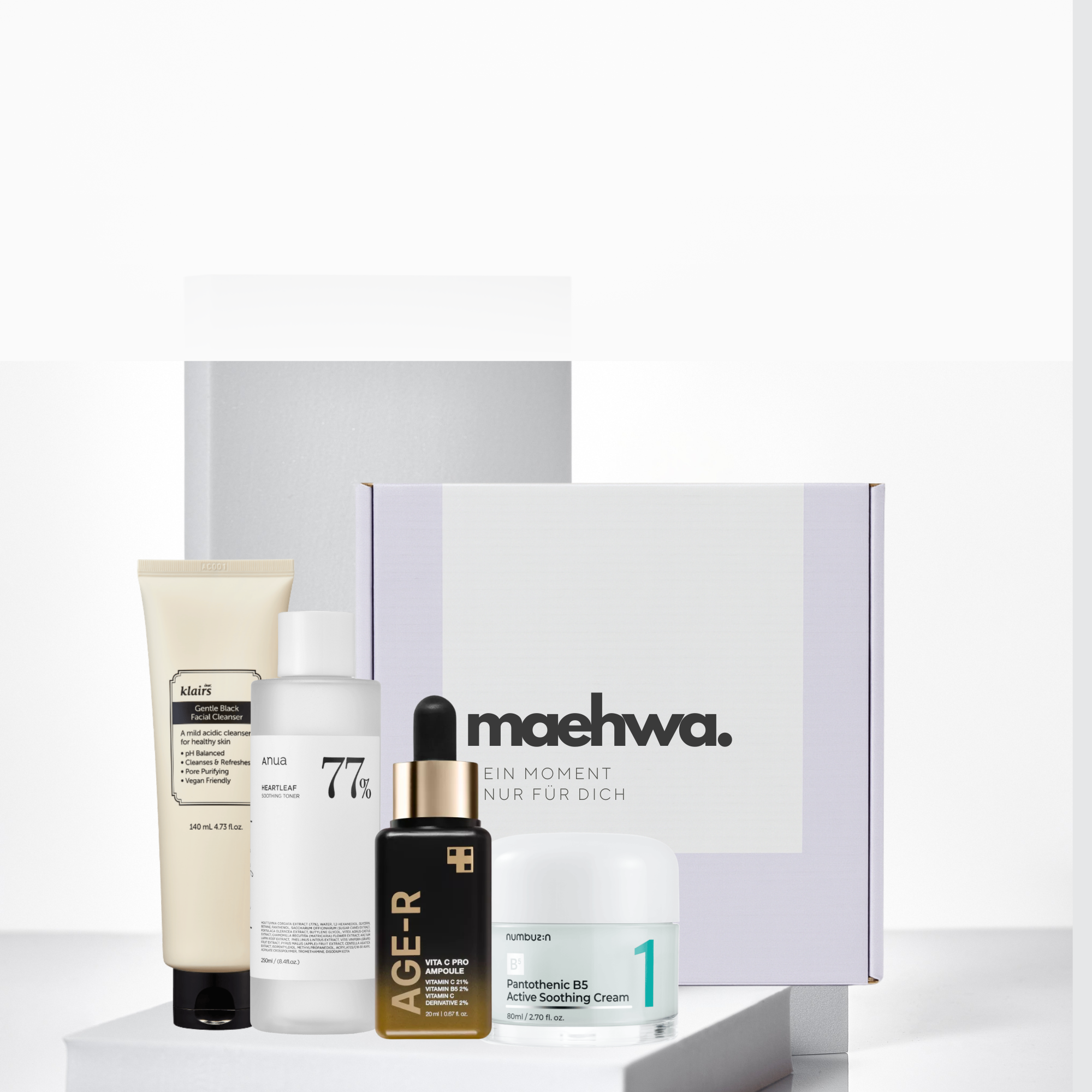 Abendroutine für Mischhaut 'Radiance Skin' + Vitamin C, Alpha Arbutin, Niacinamid