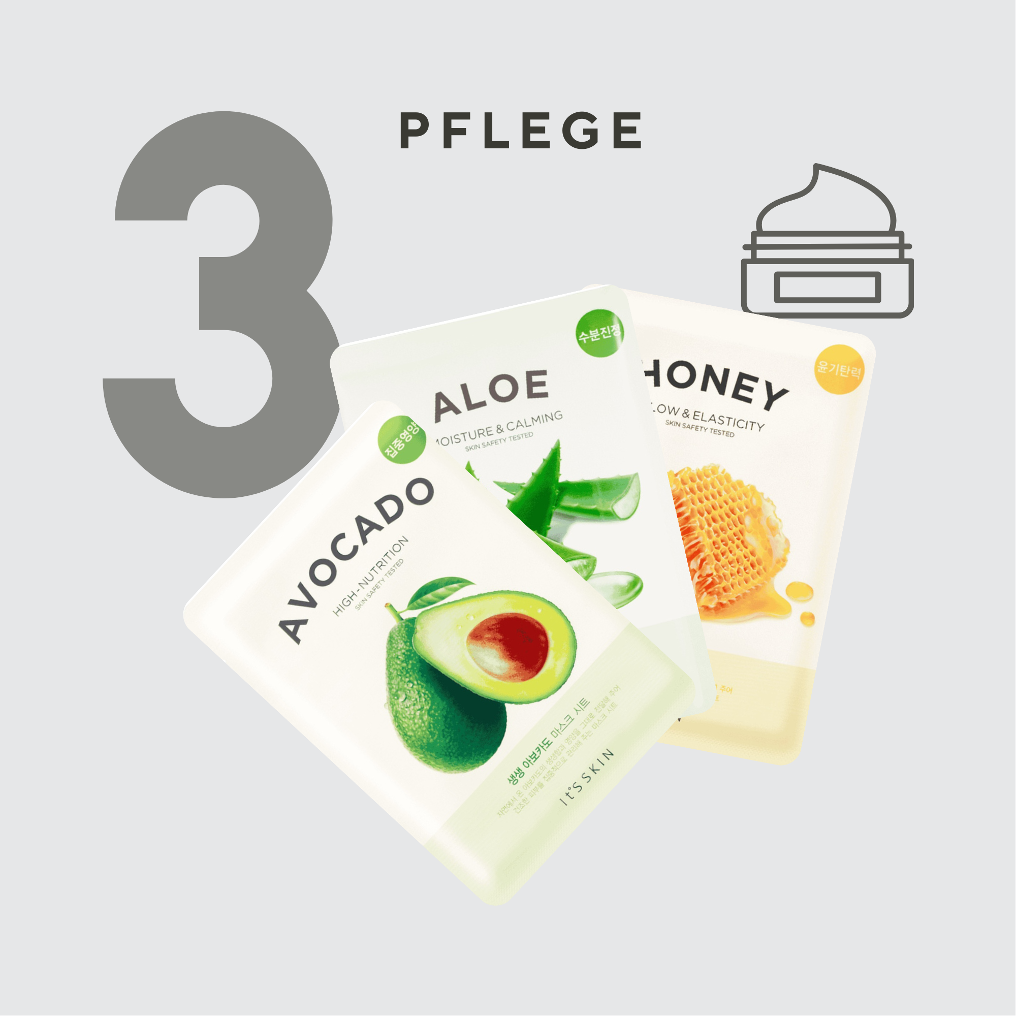 Hautpflege Routine STARTER PACK 'Anti Age' + CLIV 80% Ginseng Berry Complex Serum + Hyaluronsäure